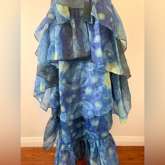 Selkie STARRY NIGHT Peony Skirt - Picture 3 of 7